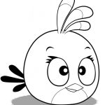Desenho de Stella Angry Birds para Colorir 150×150
