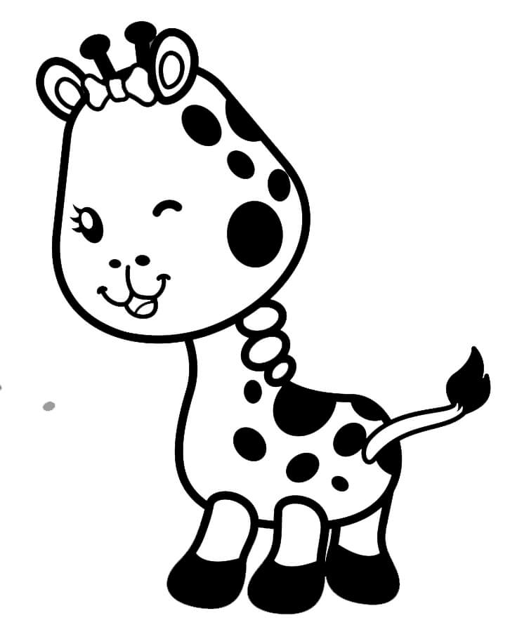 Desenho da Rafa de Animazoo para Imprimir e Pintar