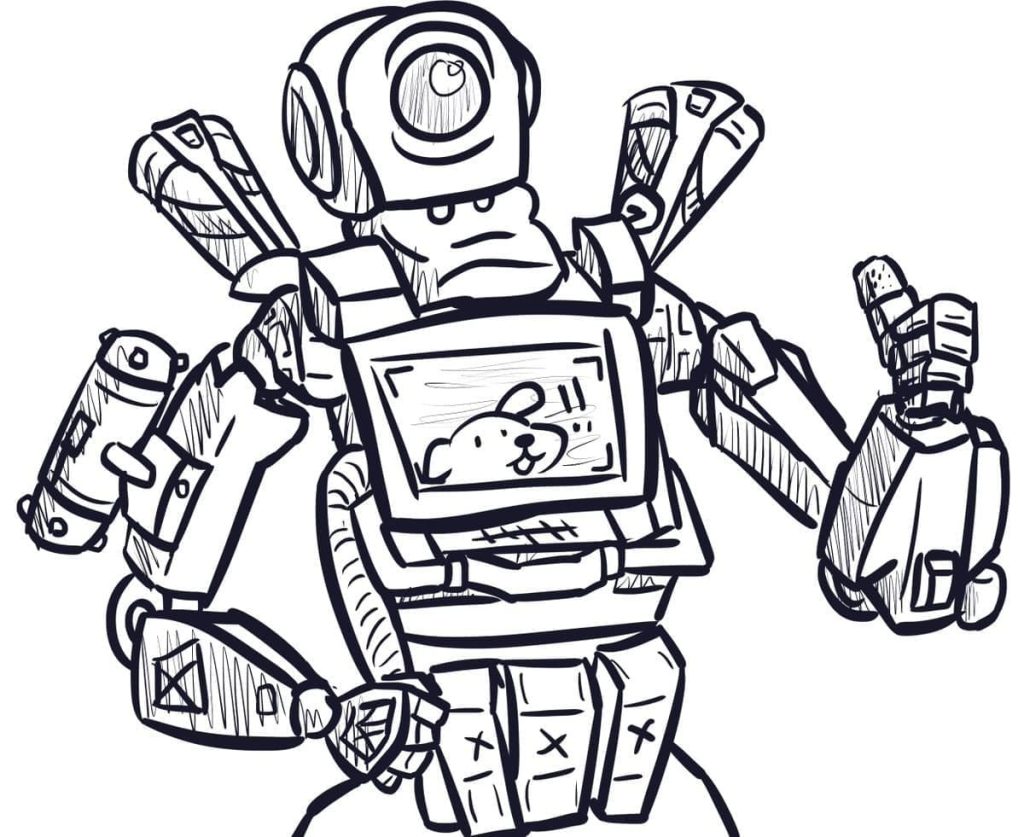 Desenho de Pathfinder para Colorir