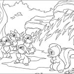Desenho de Bambi Grátis para Colorir 150×150