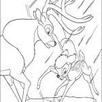 Desenho de Disney Bambi para Colorir 150×150