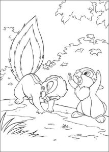 Desenhos de Bambi para Colorir