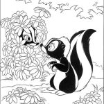 Desenho de Gambás de Bambi para Colorir 150×150