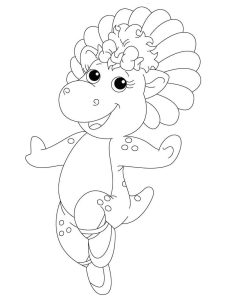 Desenho Baby Bop para Colorir 225×300