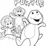 Desenho Barney com Baby Bop e Bj para Colorir 1 150×150