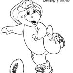 Desenho Bj Jogando Futebol para Colorir 150×150