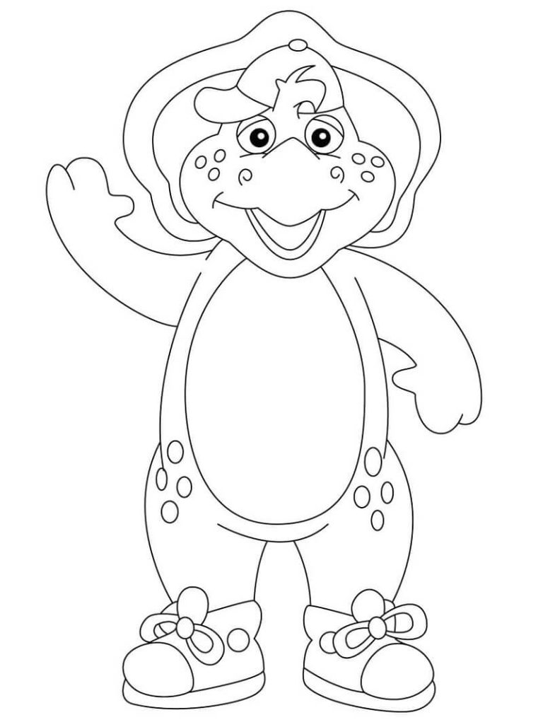 Desenho Bj para Colorir 768×1028