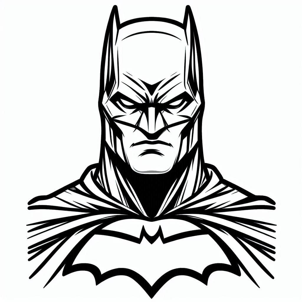 Desenhos de Batman e Legal para Colorir e Pintar