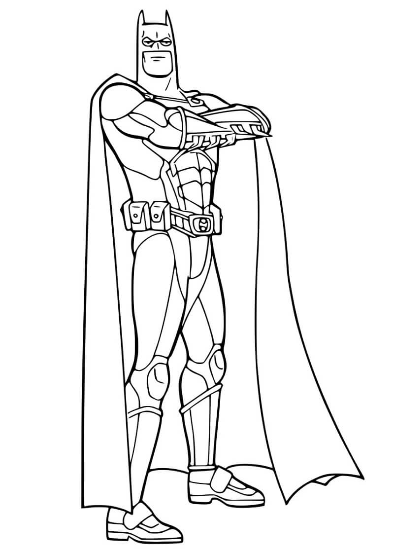 Desenho Batman Legal para Colorir e Pintar