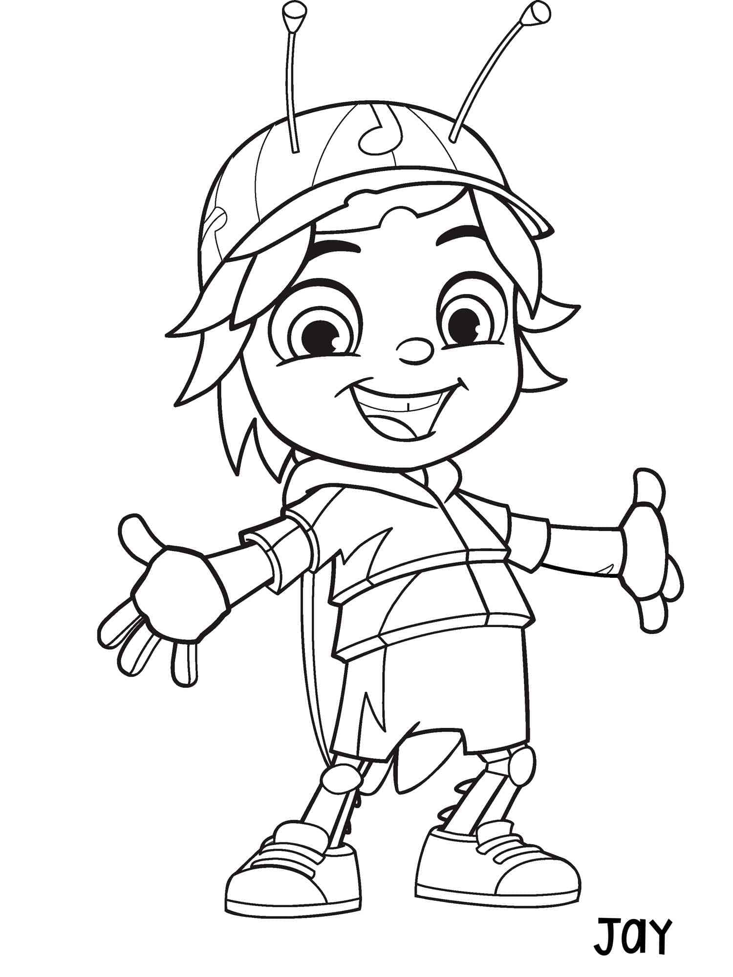 Desenhos de Beat Bugs para Colorir