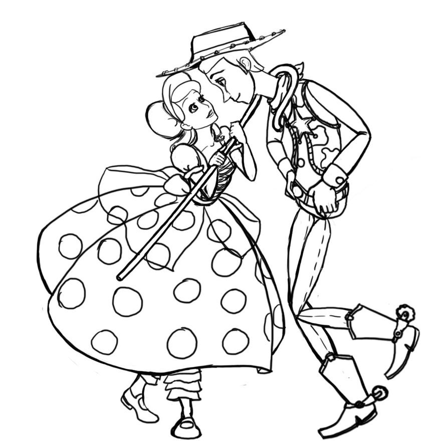 Desenho de Betty Bo Peep para Imprimir Grátis e Pintar