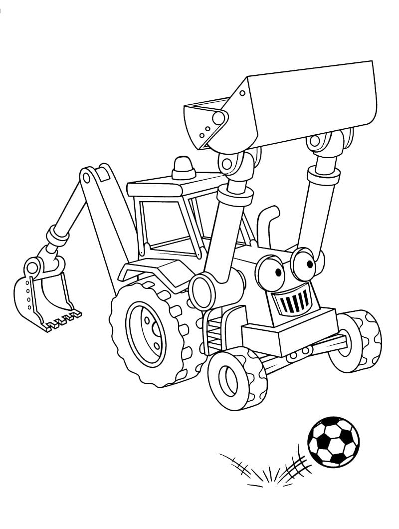 Desenhos de Bob O Construtor para Colorir