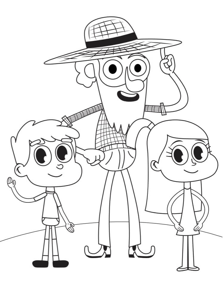 Desenhos de Bob Zoom para Colorir