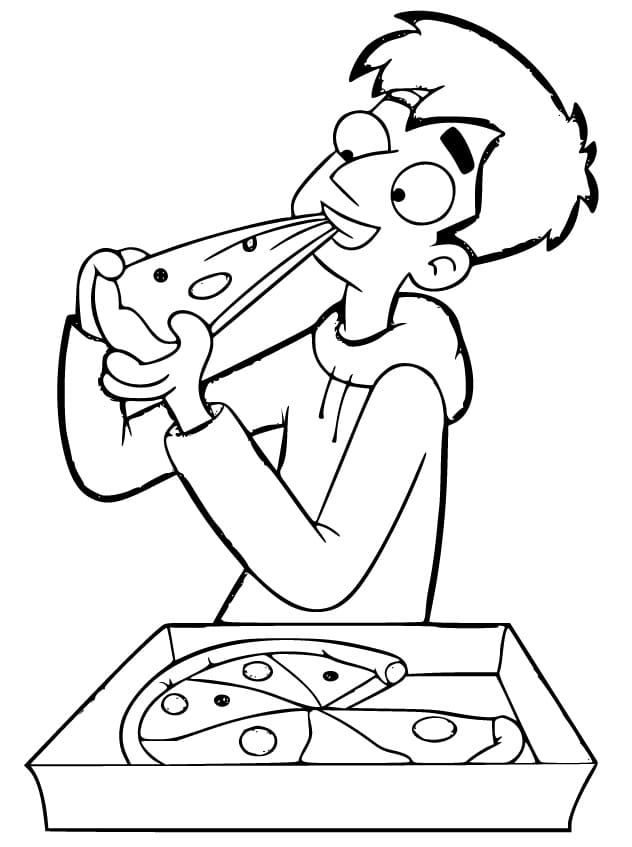 Desenho de Boris e Rufus Imprimivel para Colorir e Pintar