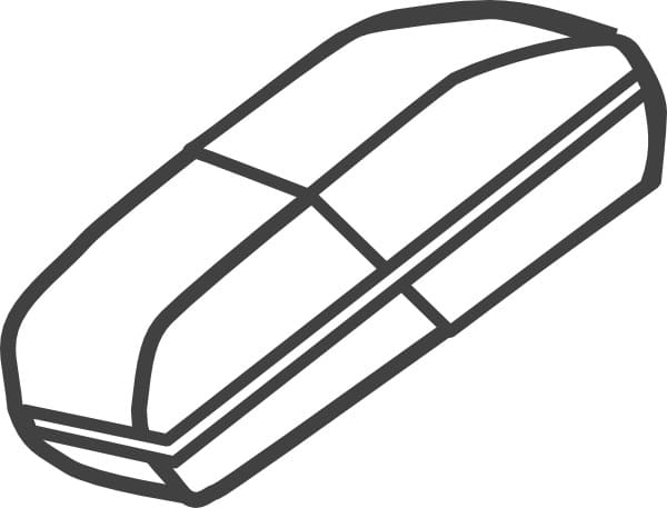 Desenho de Borracha para Colorir com Lápis de Cor e Imprimir e Pintar