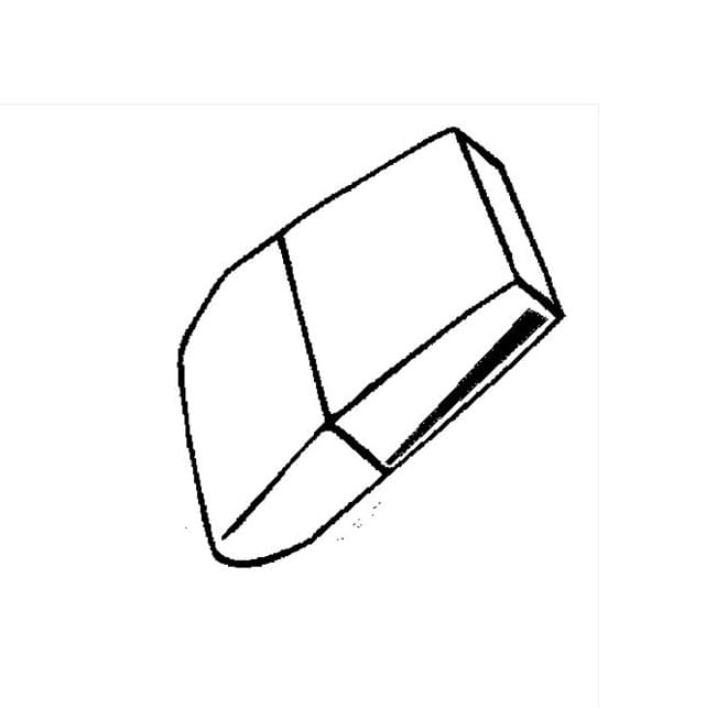 Desenho de Borracha para Colorir e Imprimir Grátis e Pintar