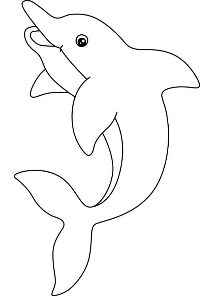 Desenho de Boto Cor de Rosa Lenda Folclórica para Colorir e Pintar