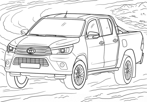 Desenho de Carro Download Pdf para Colorir e Pintar