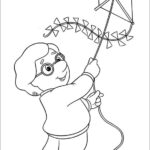 Desenho Charlie Pringle de Carteiro Paulo para Colorir e Pintar 150×150