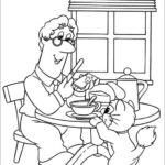 Desenho de Carteiro Paulo Imprimivel para Imprimir e Colorir e Pintar 150×150