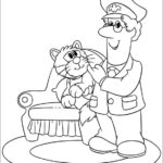 Desenho Jess e Carteiro Paulo para Colorir e Pintar 150×150