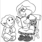 Desenho Mrs Goggins de Carteiro Paulo para Colorir e Pintar 150×150