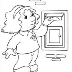 Desenho Sarah de Carteiro Paulo 1 para Colorir e Pintar 150×150