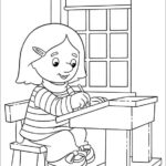 Desenho Sarah de Carteiro Paulo para Colorir e Pintar 150×150