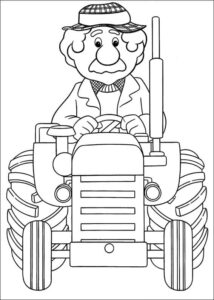 Desenho Ted Glen para Colorir e Pintar 214×300