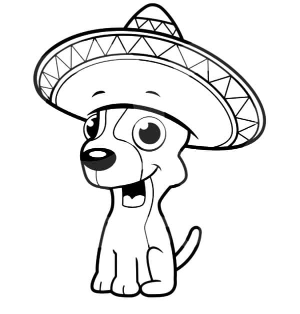 Desenho de Cachorro Chihuahua Imprimivel Grátis para Colorir