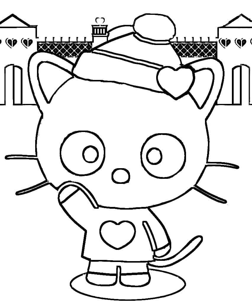 Desenhos de Chococat para Colorir