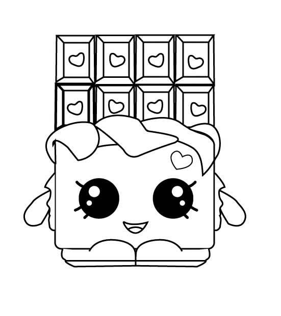 Desenho de Chocolate Quente com Creme Imprimivel Download e Pintar