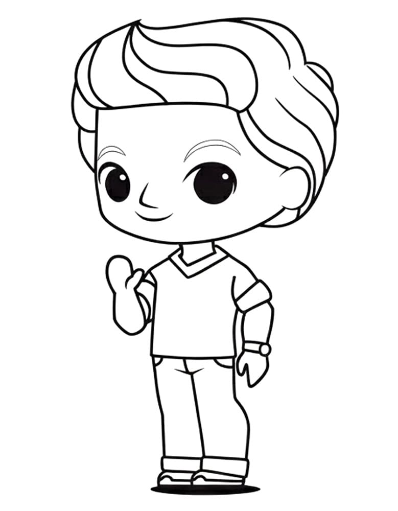 Desenho de Don Cacau de os Chocolix para Colorir