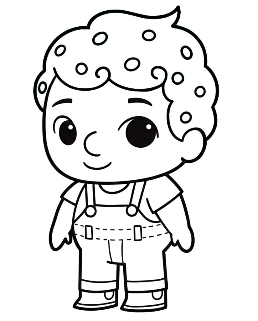 Desenho de Personagem de os Chocolix para Colorir