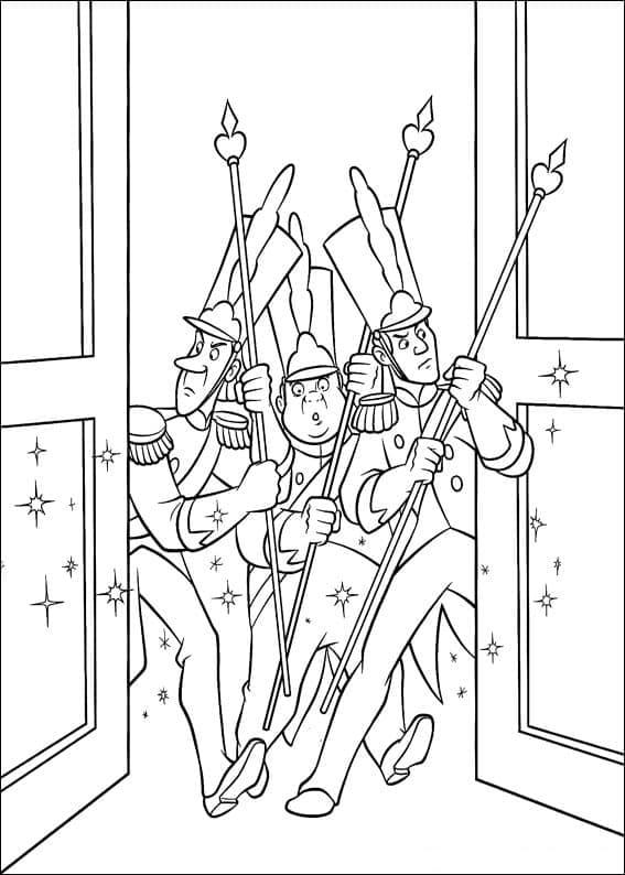 Desenho de Cinderela com Príncipe para Imprimir e Pintar