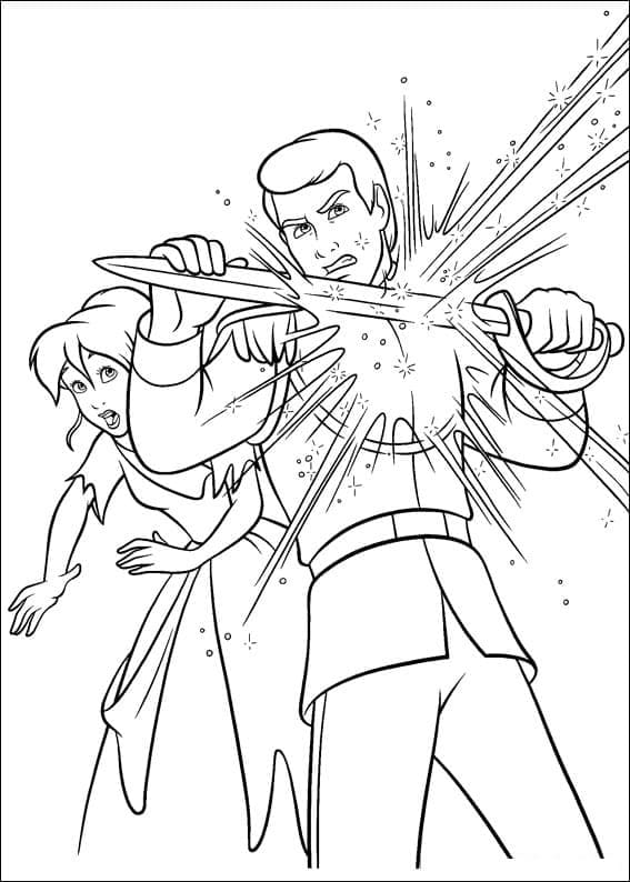 Desenho de Cinderela Fofa para Colorir Pdf e Pintar