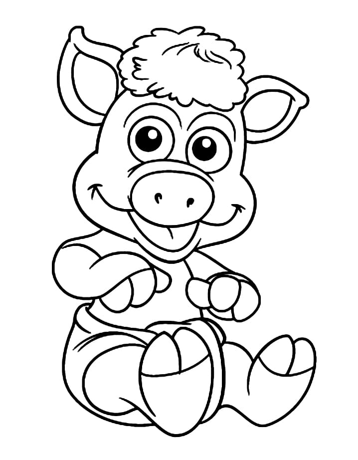 Desenho de Astolfo para Colorir em Pdf