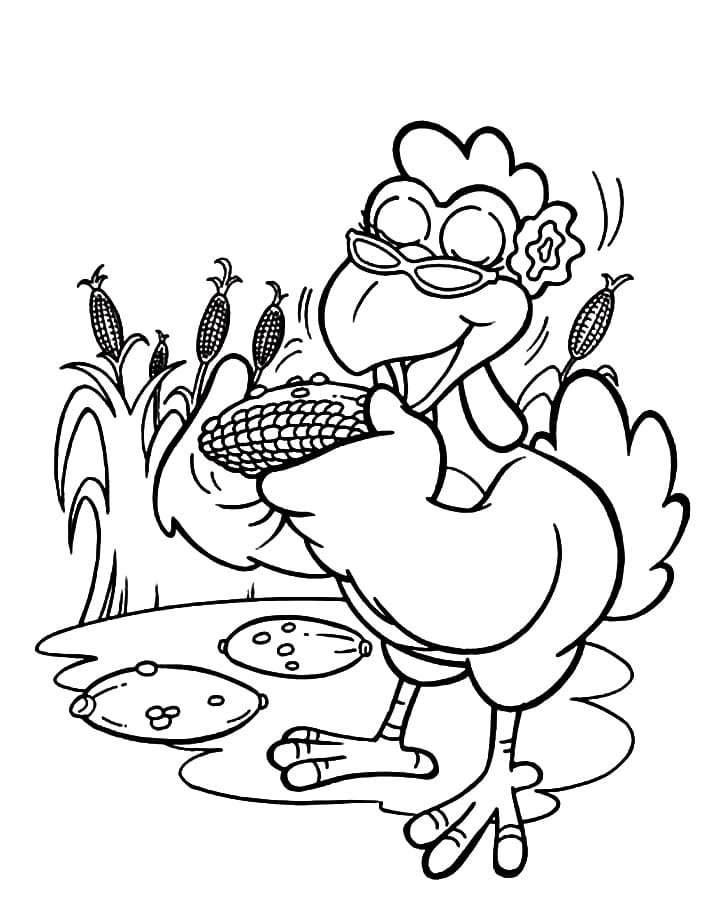 Desenhos de Cocorico para Colorir