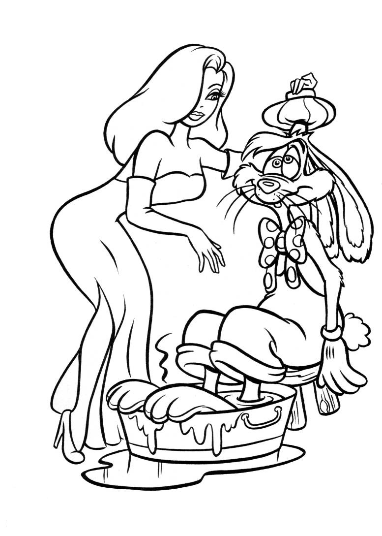 Desenho de Coelho Imprimivel para Imprimir e Colorir e Pintar