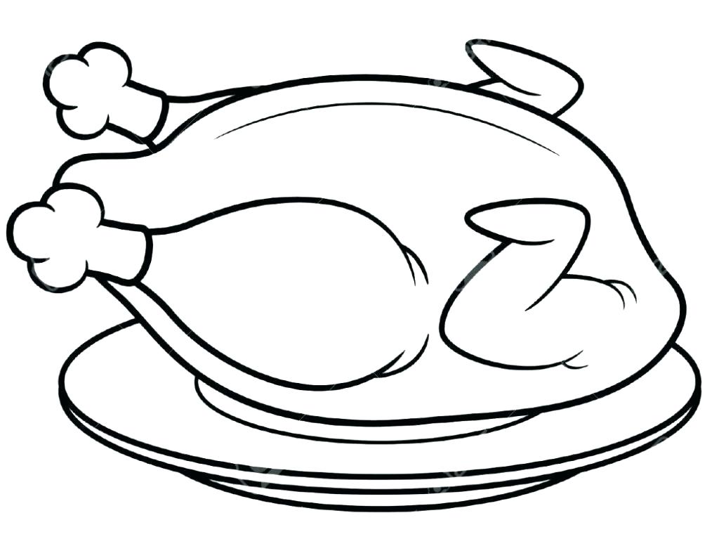 Desenho de Comida Fofa para Colorir Pdf e Pintar