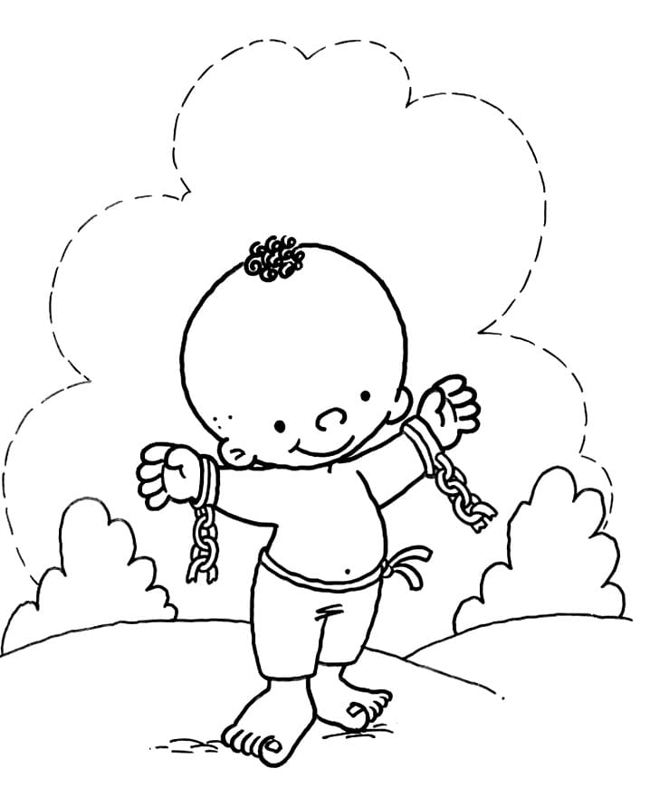 Desenho de Consciência Negra Imprimivel para Imprimir e Colorir e Pintar