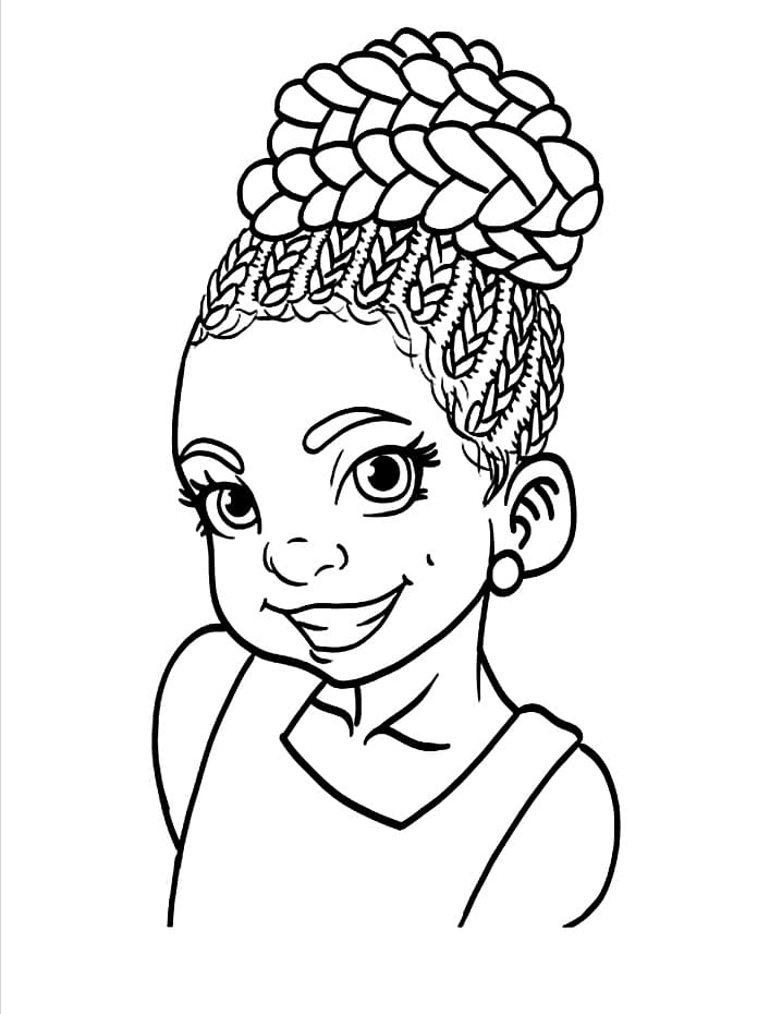 Desenho de Consciência Negra Pdf para Colorir e Pintar