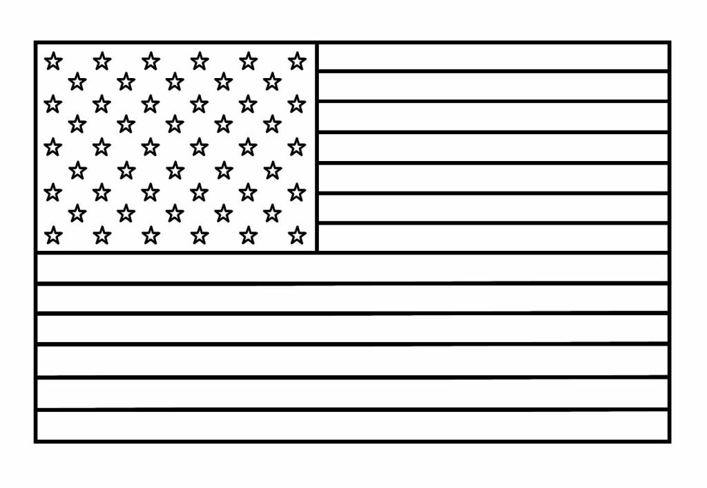 Desenho da Copa do Mundo Bandeira Estados Unidos para Colorir 1024×706
