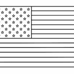Desenho da Copa do Mundo Bandeira Estados Unidos para Colorir 150×150