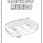 Desenhos de Copa do Mundo para Colorir