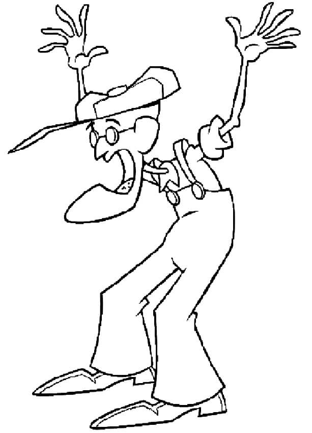 Desenho de Eustace Bagge para Pintar