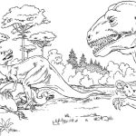 Desenho de Imagem de Alossauro para Colorir 150×150