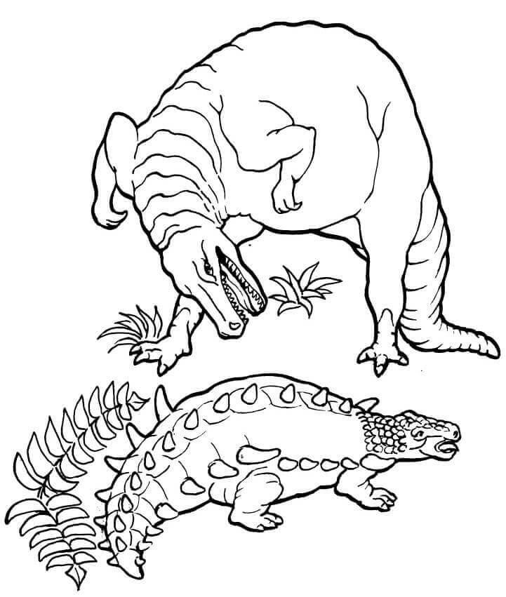 Desenho Dinodonte para Colorir e Pintar