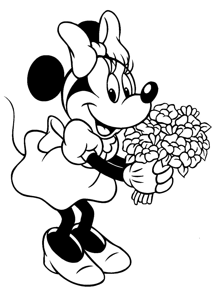 Desenho de Disney para Colorir Download Pdf e Pintar