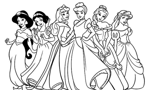 Desenho de Disney para Colorir e Imprimir Download e Pintar